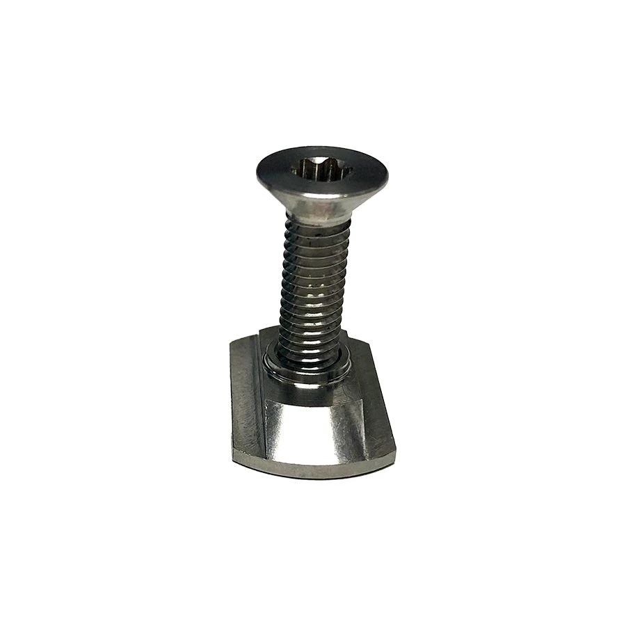 Foilite - M6 Titanium Hydrofoil Hardware Set - 4 Track Nuts And 4 M6 Screws Discounts Apply ! 4 Foilite - M6 Titanium Hydrofoil Hardware Set - 4 Track Nuts And 4 M6 Screws Discounts Apply ! - Image 3