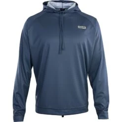ION Wetshirt Hoodie Long Sleeve - Mens - Salty Indigo Discounts Apply ! -Surfing Sale ion 2023 wetshirt hood ls salty indigo size 3