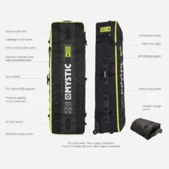 Mystic - Elevate Lightweight Square Kiteboarding Travel Bag Discounts Apply ! -Surfing Sale mystic2022 elevate lightweight square travel bag 5