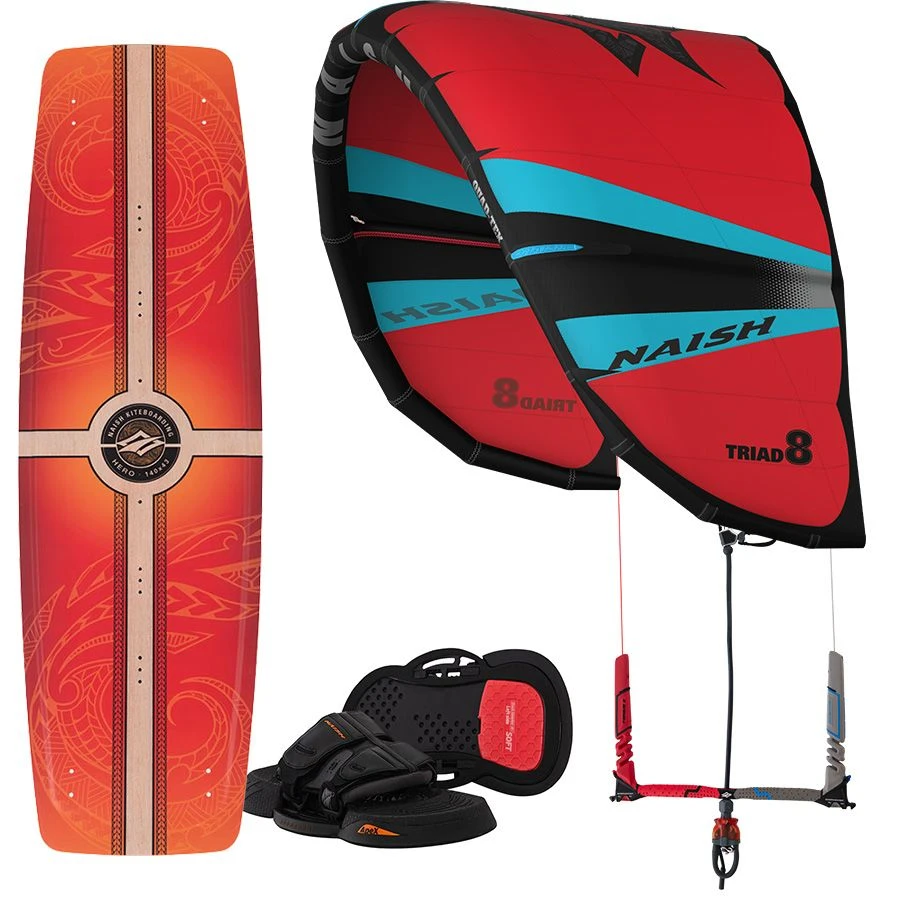 Naish Triad Freeride Package - S27 Triad, Torque 2 Bar, S27 Hero Board W/Bindings Discounts Apply ! 3 Naish Triad Freeride Package - S27 Triad, Torque 2 Bar, S27 Hero Board W/Bindings Discounts Apply !