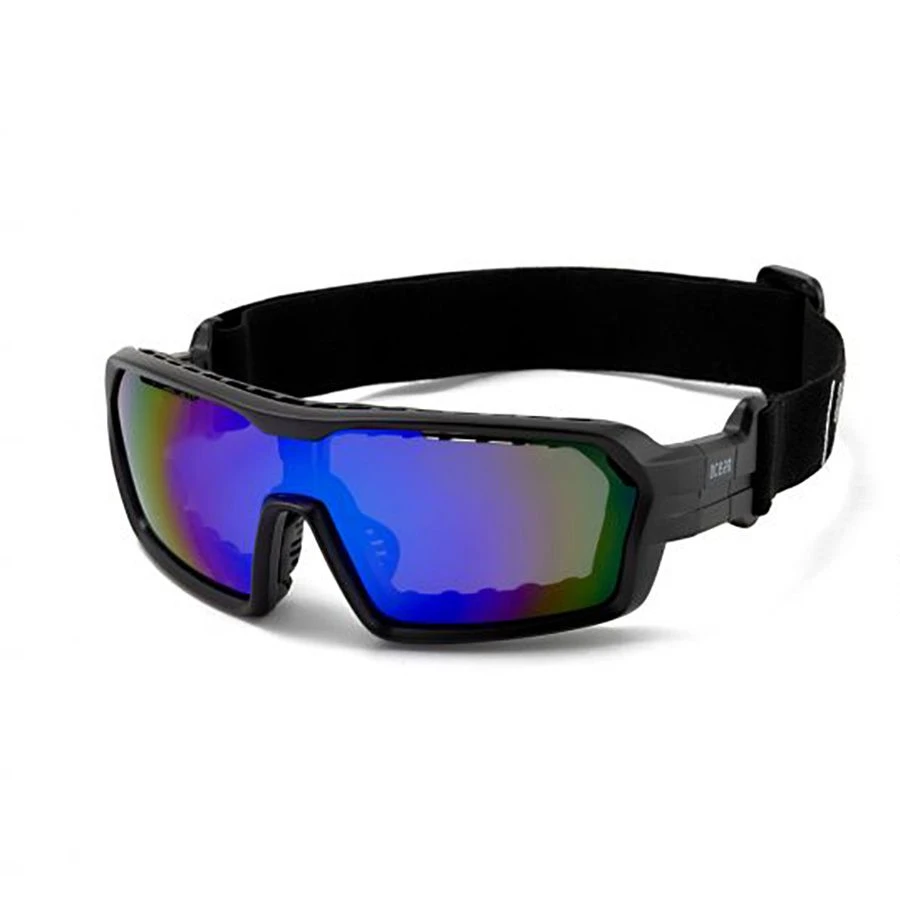Ocean Chameleon Kiteboarding Water Shades - Matte Black W/Blue Revo Lense Discounts Apply ! 3 Ocean Chameleon Kiteboarding Water Shades - Matte Black W/Blue Revo Lense Discounts Apply !