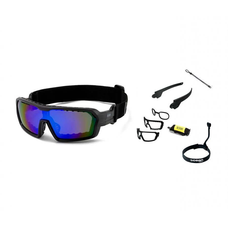 Ocean Chameleon Kiteboarding Water Shades - Matte Black W/Blue Revo Lense Discounts Apply ! 4 Ocean Chameleon Kiteboarding Water Shades - Matte Black W/Blue Revo Lense Discounts Apply ! - Image 2