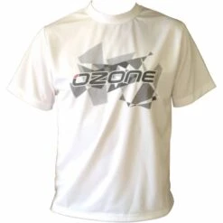 Ozone Wet Tech T-Shirt Short Sleeve - White - 40% Off Discounts Apply !