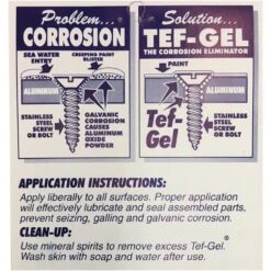 Tef-Gel Corrosion Eliminator And Anti-Seize Lubricant - 20cc Discounts Apply ! -Surfing Sale tef gel 3